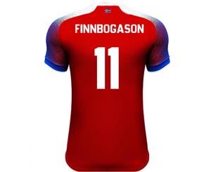 2018-2019 Iceland Third Errea Football Shirt (Finnbogason 11)