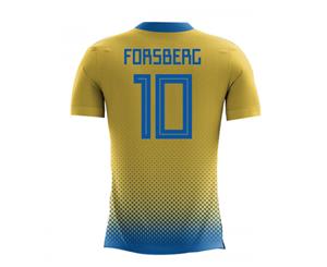 2018-2019 Sweden Airo Concept Home Shirt (Forsberg 10)