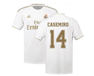 2019-2020 Real Madrid Adidas Home Shirt (Kids) (CASEMIRO 14)