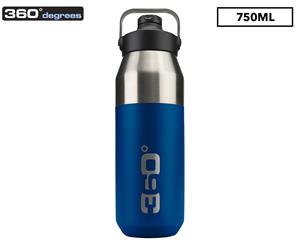 360 Degrees Sip Cap Vacuum Insulated Bottle 750mL - Dark Blue