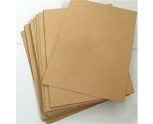 A4 180GSM Brown Kraft Thick Paper Sheet Natural Recycled Invitation Wedding