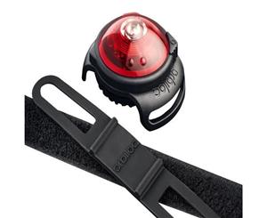 AB Tools RED Waterproof Durable Dual Flashing/Solid Safety LED Light for Dog Walking