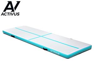 Activus 3x1m Inflatable Gym Mat w/ Pump - Blue