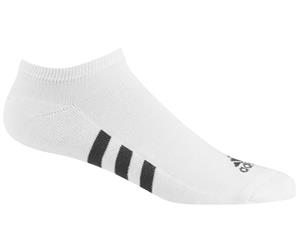 Adidas 3 Pack No-Show Socks - White