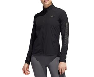 Adidas Women's Rise Up N Run Running Jacket - Black