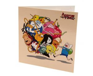 Adventure Time Character Birthday Card (Multicoloured) - TA108