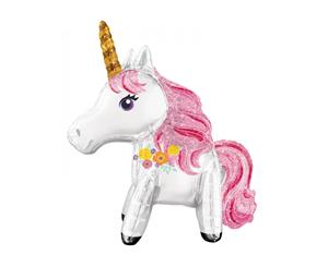 Airwalker Mini Magical Unicorn Foil Balloon