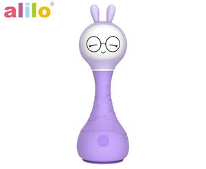 Alilo R1 Smarty Shake and Tell Baby Rattle Purple - Nursery Rhymes Lullaby Sounds Stories