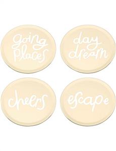 All The Glistens Coaster Set of 4