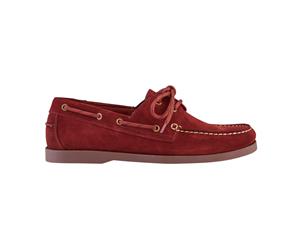 Aquila Mens Berlin Boat Shoes - Maroon