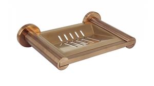 Arcisan Axus Soap Dish - Brushed Rose Gold PVD