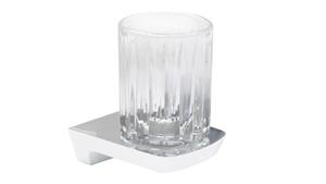 Arcisan Synergii Glass Holder - White/Chrome