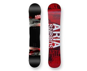 Aria Snowboard Drawliner Camber Capped 151.5cm - Red