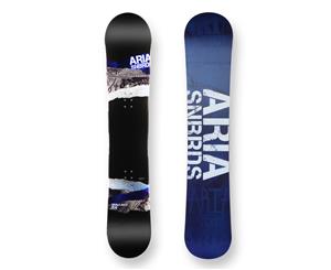 Aria Snowboard Drawliner Camber Capped 154cm - Blue