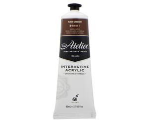 Atelier Interactive Acrylic Paint 80ml S1 - Raw Umber