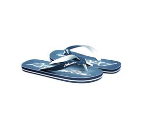 Atlantis Shoes Men Flip Flops Big Logo Jeans