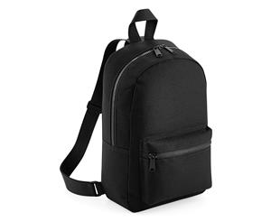 Bagbase Mini Essential Backpack/Rucksack Bag (Black) - BC3666