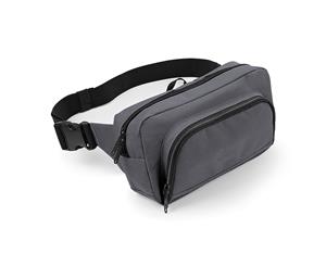 Bagbase Organiser Belt / Waistpack Bag (2.5 Litres) (Graphite Grey) - RW2568