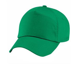 Beechfield Unisex Plain Original 5 Panel Baseball Cap (Kelly Green) - PC2097