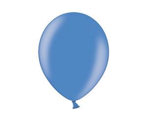 Belbal 5 Inch Balloons (Pack Of 100) (Metallic Blue) - SG4298