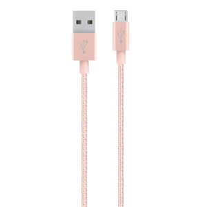 Belkin MIXITUP Metallic Micro-USB to USB Cable (Rose Gold)