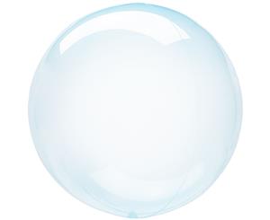 Blue Crystal Clearz Balloon 50cm