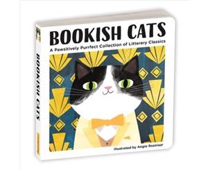 Bookish Cats Board Book - Board book