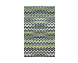 Botticelli Lime Zig Zag Rug