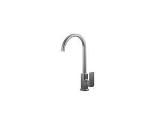 Brushed Nickel Sleek Styling Brass Sink Mixer