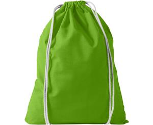 Bullet Oregon Cotton Premium Rucksack (Lime) - PF1345