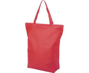 Bullet Privy Zippered Tote Bag (Red) - PF2893