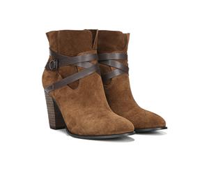 Carlos by Carlos Santana Womens miles Suede Almond Toe Ankle Fashion Boots