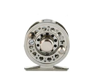 Catzon Superhard All Metal Fish line Wheel 3 Bearing Ice reel LIEYUWANG FL60 Silver