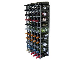 CellarStak 55/60 bottle - 50 pocket - Silver - The Wine Rack Guru