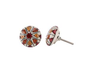 Cgb Giftware Autumn Leaves Drawer Handle (Multicoloured) - CB1290