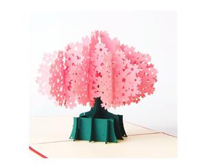 Cherry Blossom 3D Pop up Greeting Card