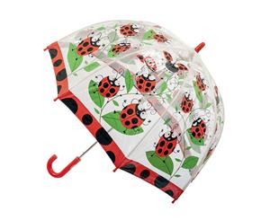 Children's Clear Umbrella Ladybug