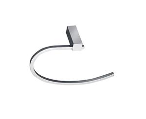 Chrome Lauren Towel Ring