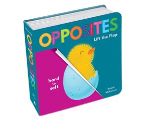 Chunky Lift the Flap Opposites Hardback Cover Book