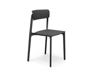 Clay Cafe and Breakout Chair - Black