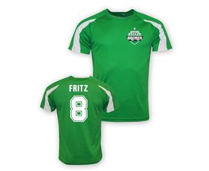 Clemens Fritz Werder Bremen Sports Training Jersey (green)