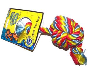 Colourful Rope Tug with Monkey Fist