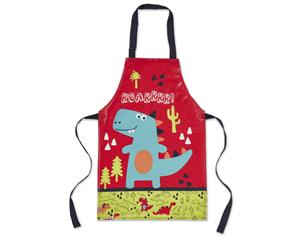 Cooksmart Kids Dinosaur PVC Apron