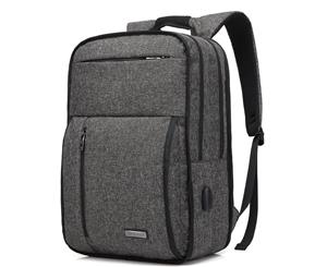 CoolBELL Unisex Lightweight 15.6 Inch Laptop Backpack-Black