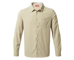 Craghoppers Mens Nosilife Nuoro Long Sleeved Shirt (Rubble) - CG1119