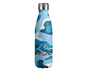 Cronulla Sharks NRL Insulated Hot Cold Stainless Steel Tea Coffee Water Bottle