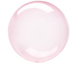 Dark Pink Crystal Clear Balloon