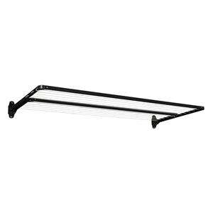 Daytek Twin Fold Down Clothesline - Anthracite Black