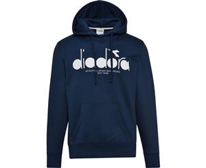 Diadora Men's 5Palle Hoodie Denim Blue