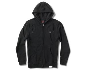 Diamond Supply Co Micro Brilliant Zip Hoodie Black - Black